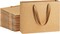 Paper Gift Bags 10.6x3.1x8.3 25Pcs Gift Bags Heavy Duty Kraft Brown Gift Paper Bags with Handles Soft Cloth, Party Favor Bags, Shopping Bags, Retail Merchandise Bags, Wedding Party Gift Bags